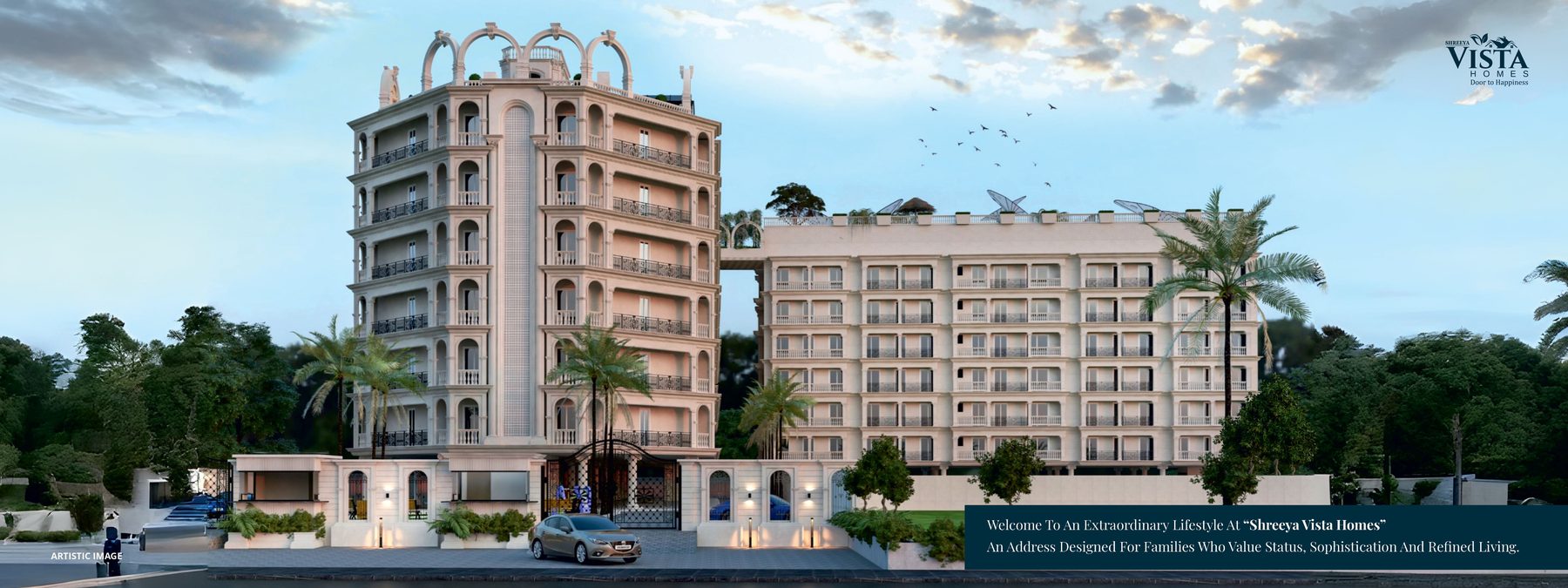 Shreeya Vista Homes elevation